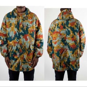 ✨Host Pick ✨ Obey Morphine Box Parka - Drip Camo ✨